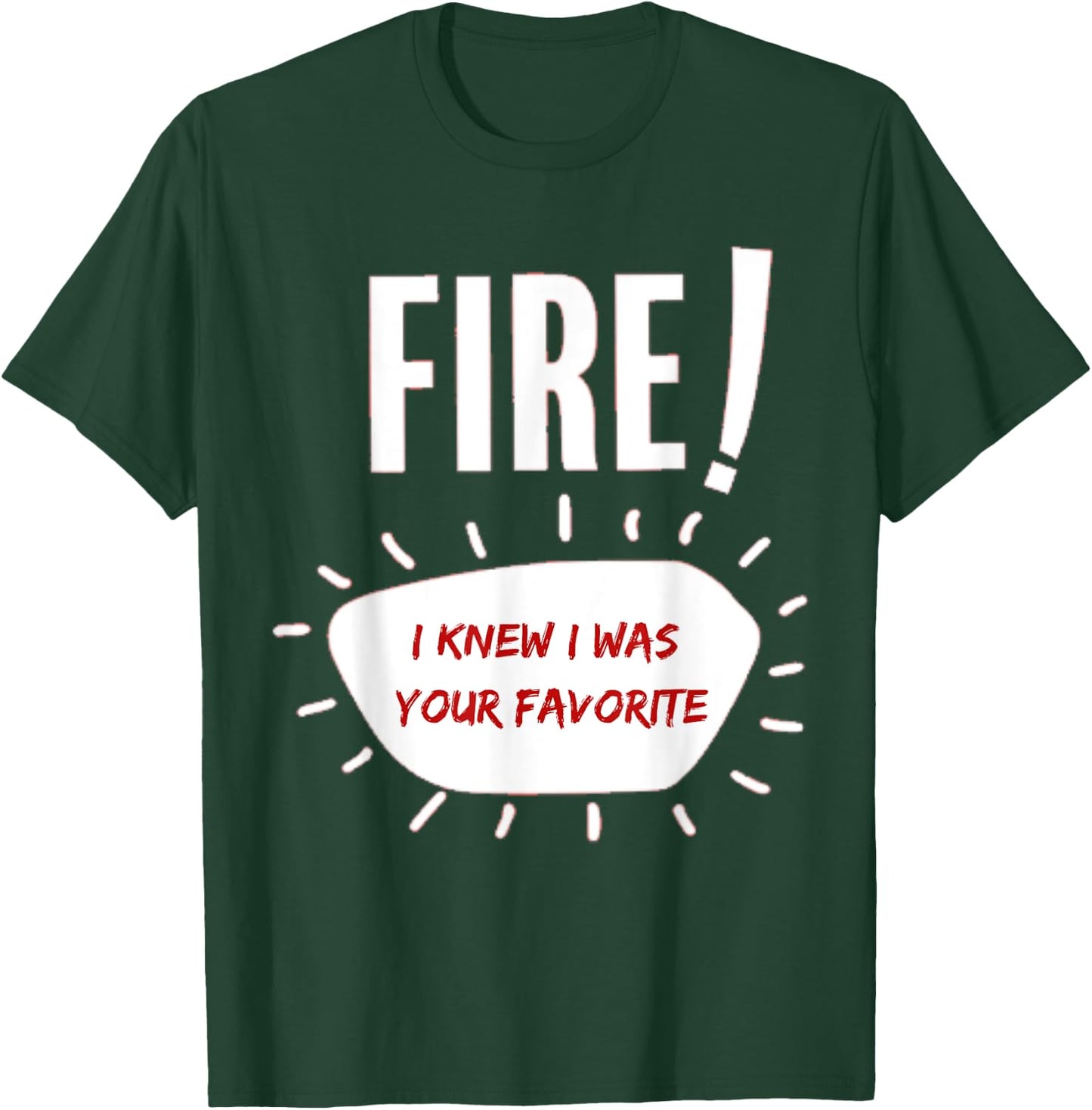 FIRE Sauce Hot Packet Taco Funny Easy Lazy Halloween Costume T-Shirt - T-Shirt | Forest