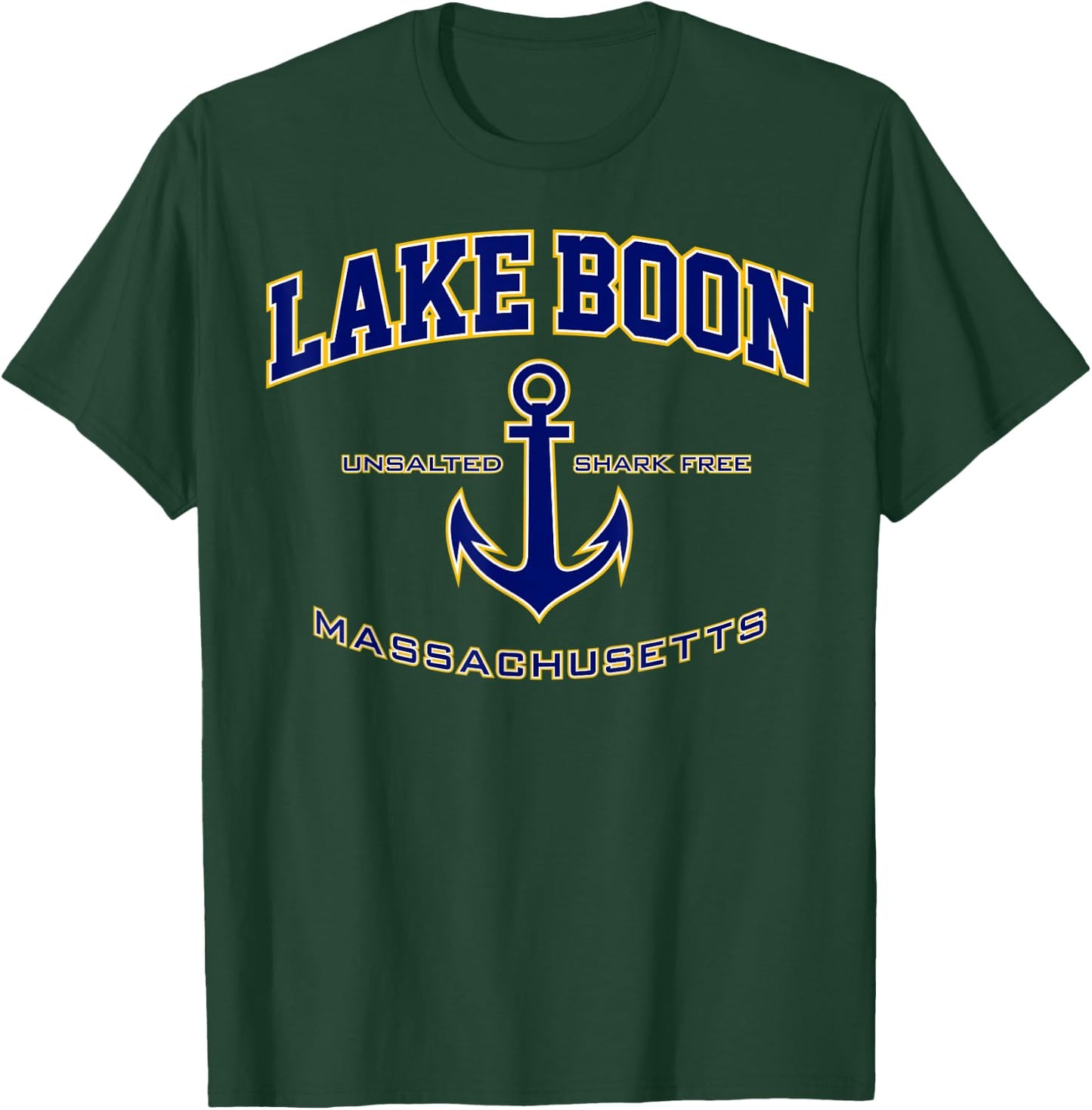 Lake Boon MA T-Shirt - T-Shirt | Forest