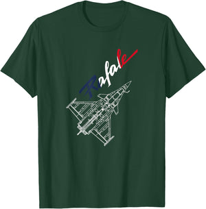 Dassault Rafale French Flag T-Shirt - T-Shirt | Forest
