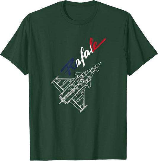Dassault Rafale French Flag T-Shirt - T-Shirt | Forest