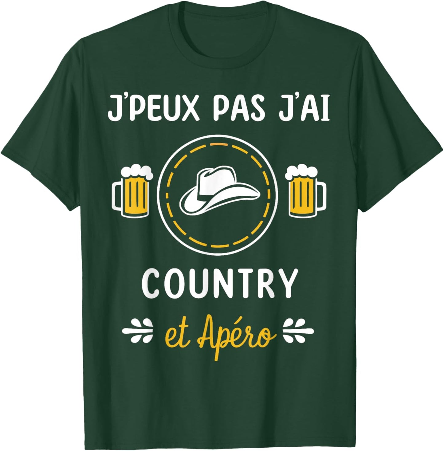 I Can't Have Country , Black, S T-Shirt - T-Shirt | Forest