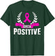 BRCA Positive Shirt Breast Cancer Awareness Survivor T-Shirt - T-Shirt | Forest
