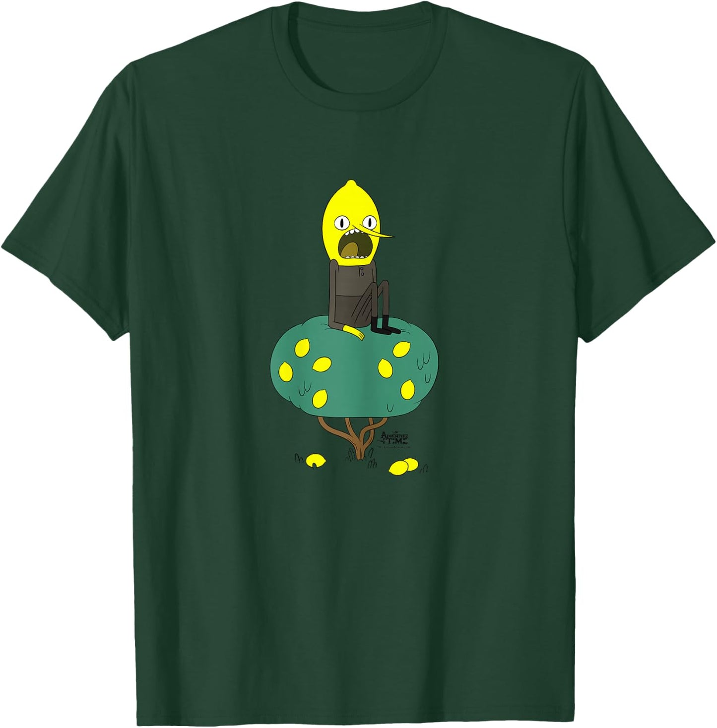 Adventure Time Lemongrab Tree T-Shirt - T-Shirt | Forest