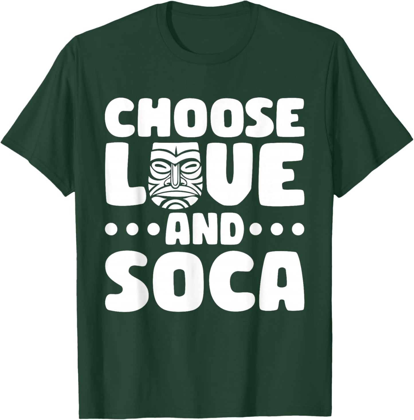 Choose Love And Soca Caribbean Carnival Soca Party T-Shirt - T-Shirt | Forest