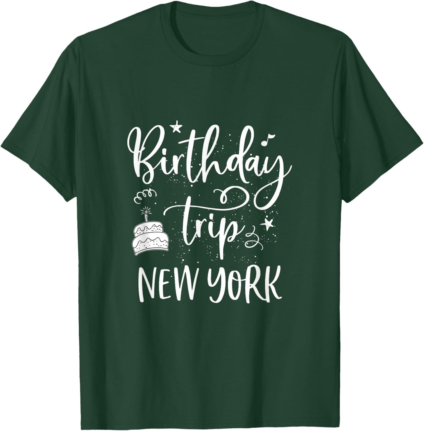 New York Birthday Trip, Girls Trip New York City, NYC Party T-Shirt - T-Shirt | Forest