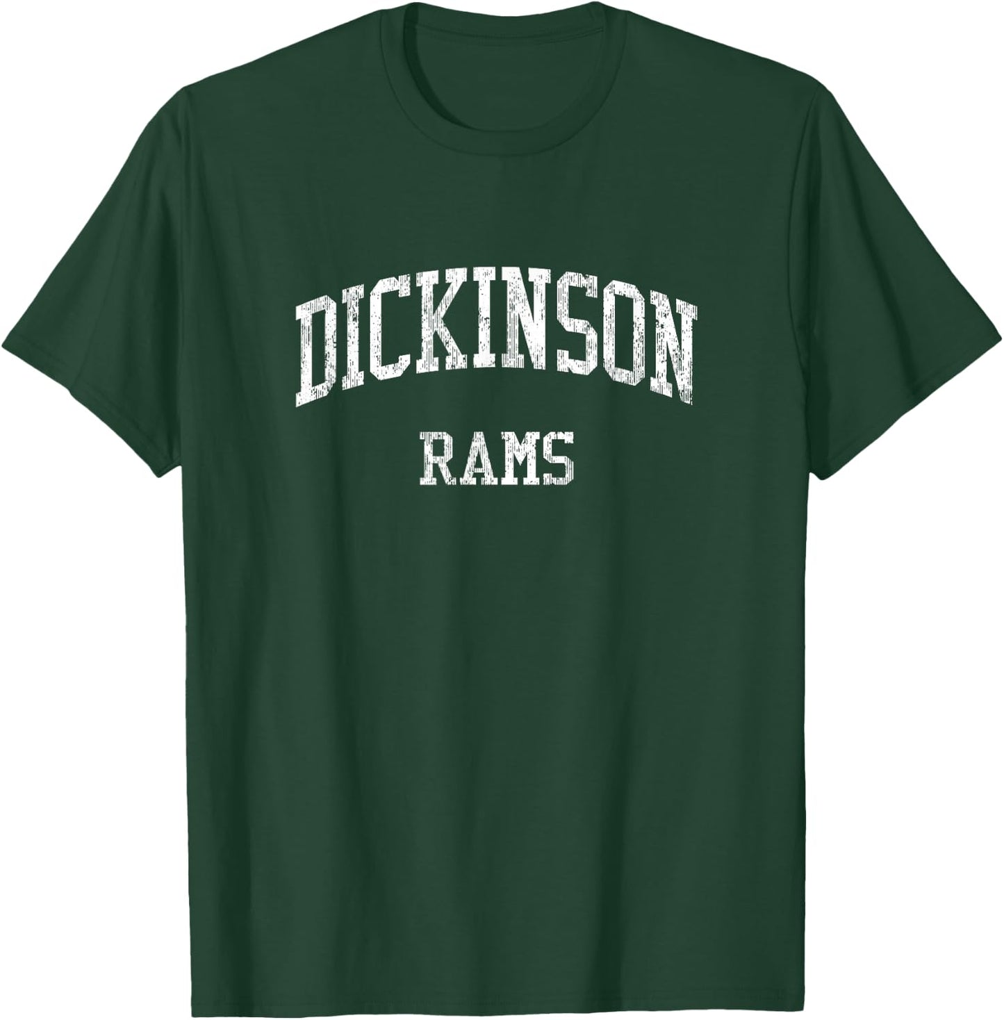 Dickinson High School HS Jersey City NJ Vintage Sports T-Shirt - T-Shirt | Forest
