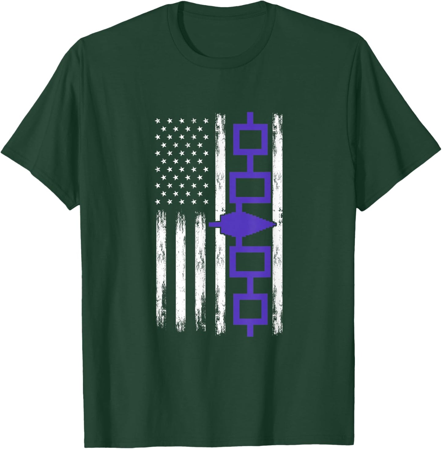 Iroquois Flag - Native Pride American Indian Tribe T-Shirt - T-Shirt | Forest