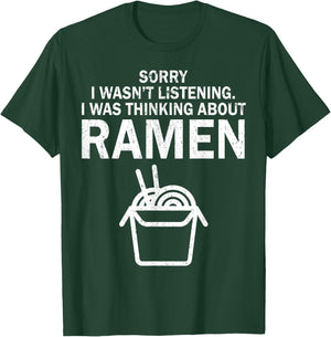 Kawaii Ramen Japanese Noodle Food Anime Funny Gift T-Shirt - T-Shirt | Forest