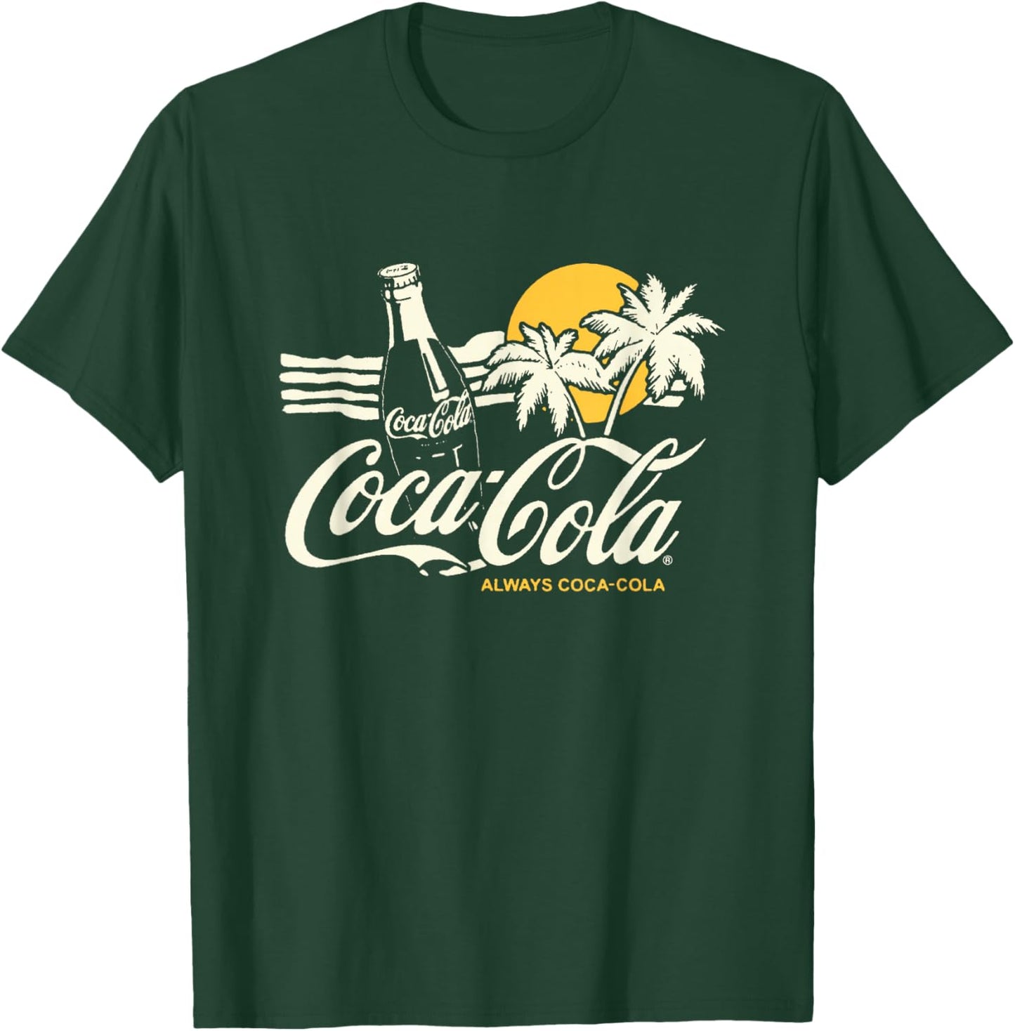 Coca-Cola Always Coca-Cola Beach Sunset Vintage T-Shirt - T-Shirt | Forest