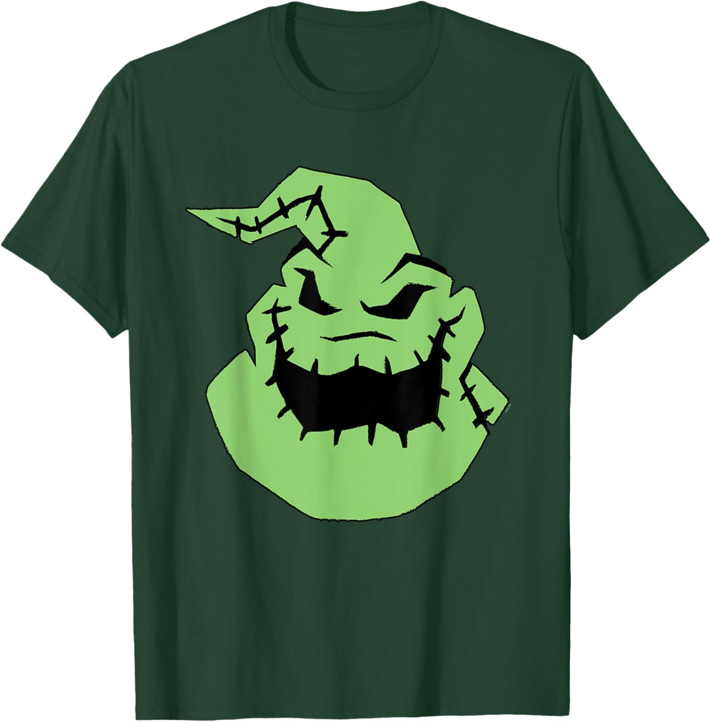 Disney The Nightmare Before Christmas Oogie Boogie Big Face T-Shirt - T-Shirt | Forest