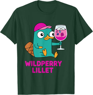Lustiges Schnabeltier Wildpeery Lillet - Cocktail Party T-Shirt - T-Shirt | Forest