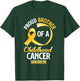 Proud Brother Of A Childhood Cancer Warrior Brother Sister T-Shirt - T-Shirt | Forest