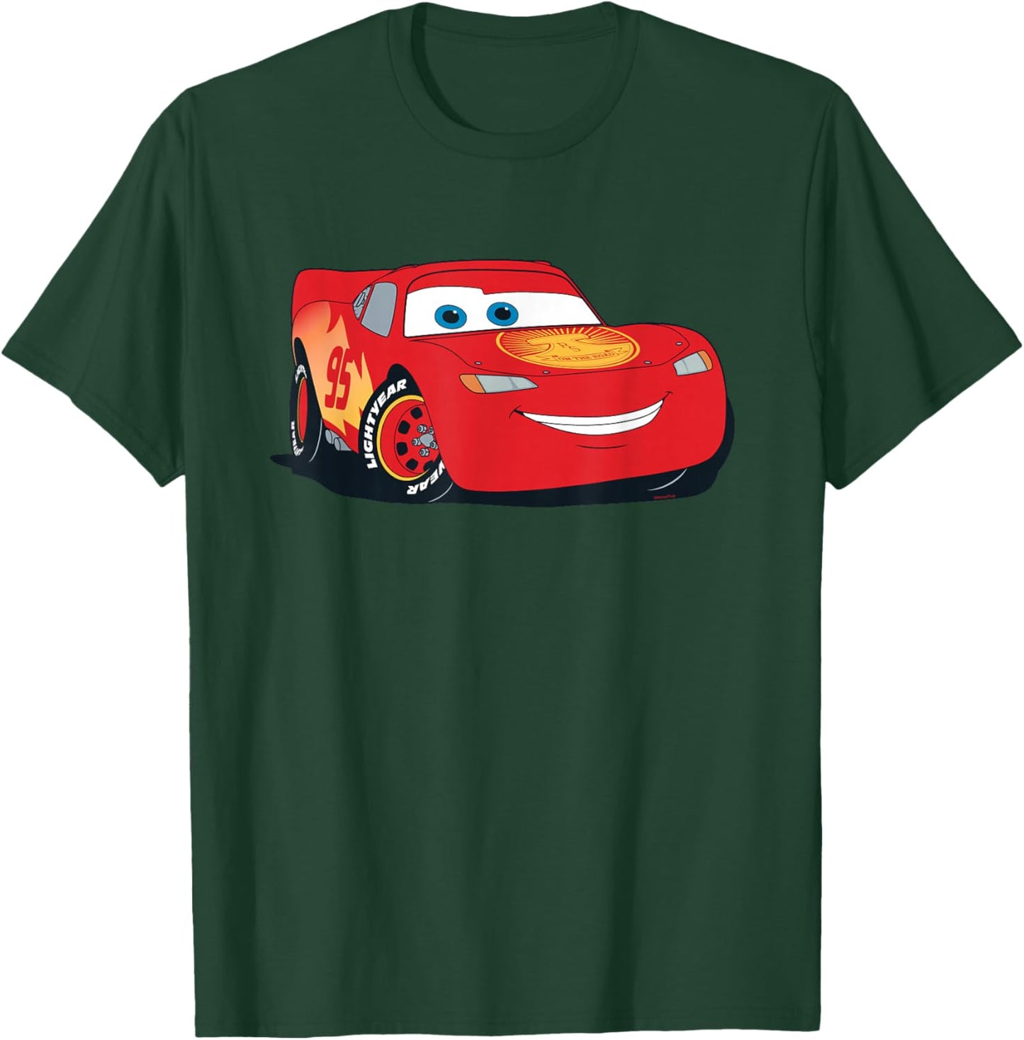 Disney and Pixar's Cars Lightning McQueen Big Pic Costume T-Shirt - T-Shirt | Forest