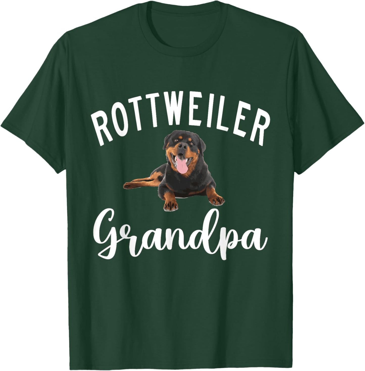 Rottweiler Grandpa T-Shirt - T-Shirt | Forest