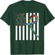 All Cancer Matters Awareness USA Flag All Ribbons T-Shirt - T-Shirt | Forest