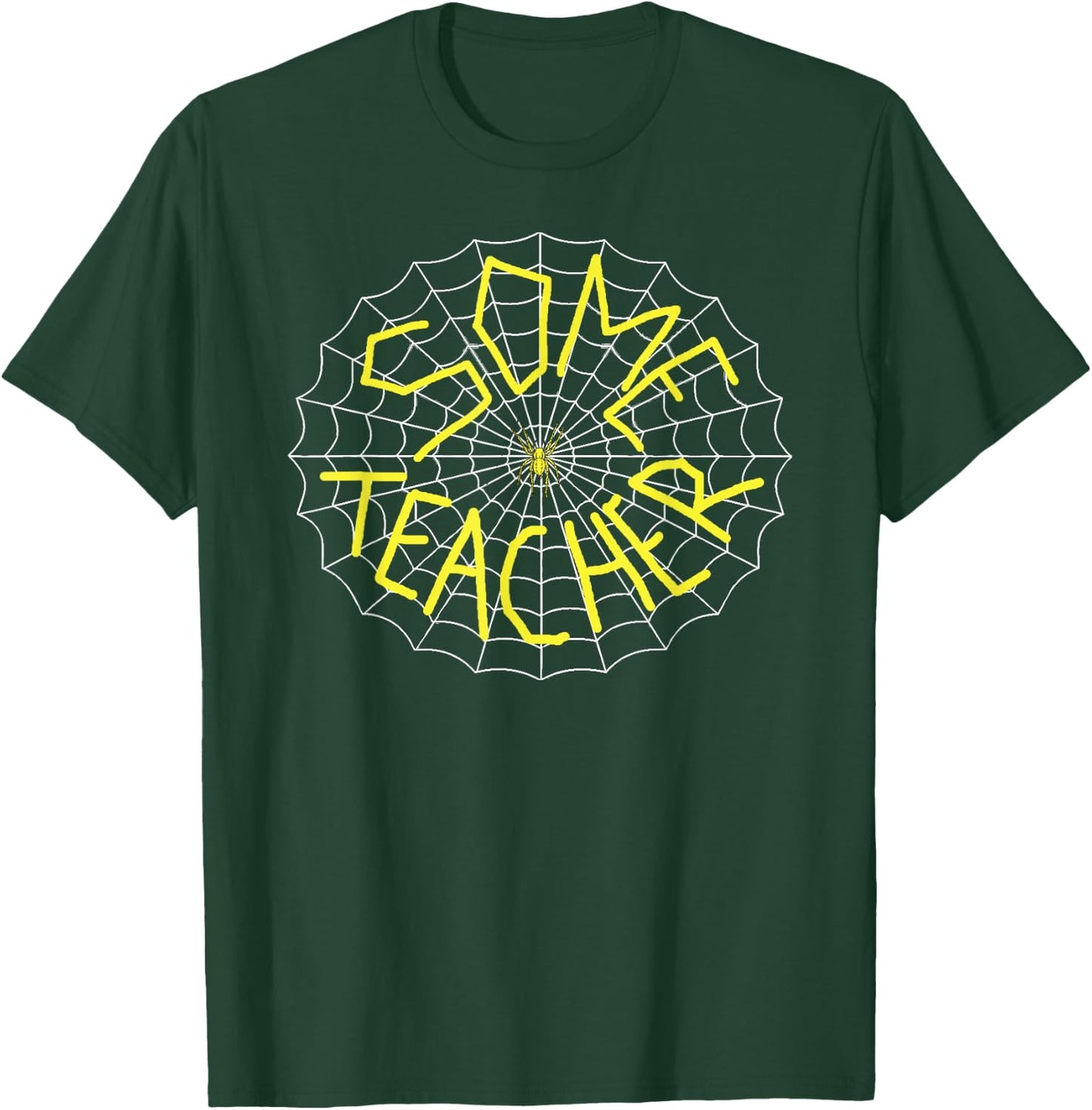 Charlotte's Some Teacher Spider Web T-Shirt - T-Shirt | Forest