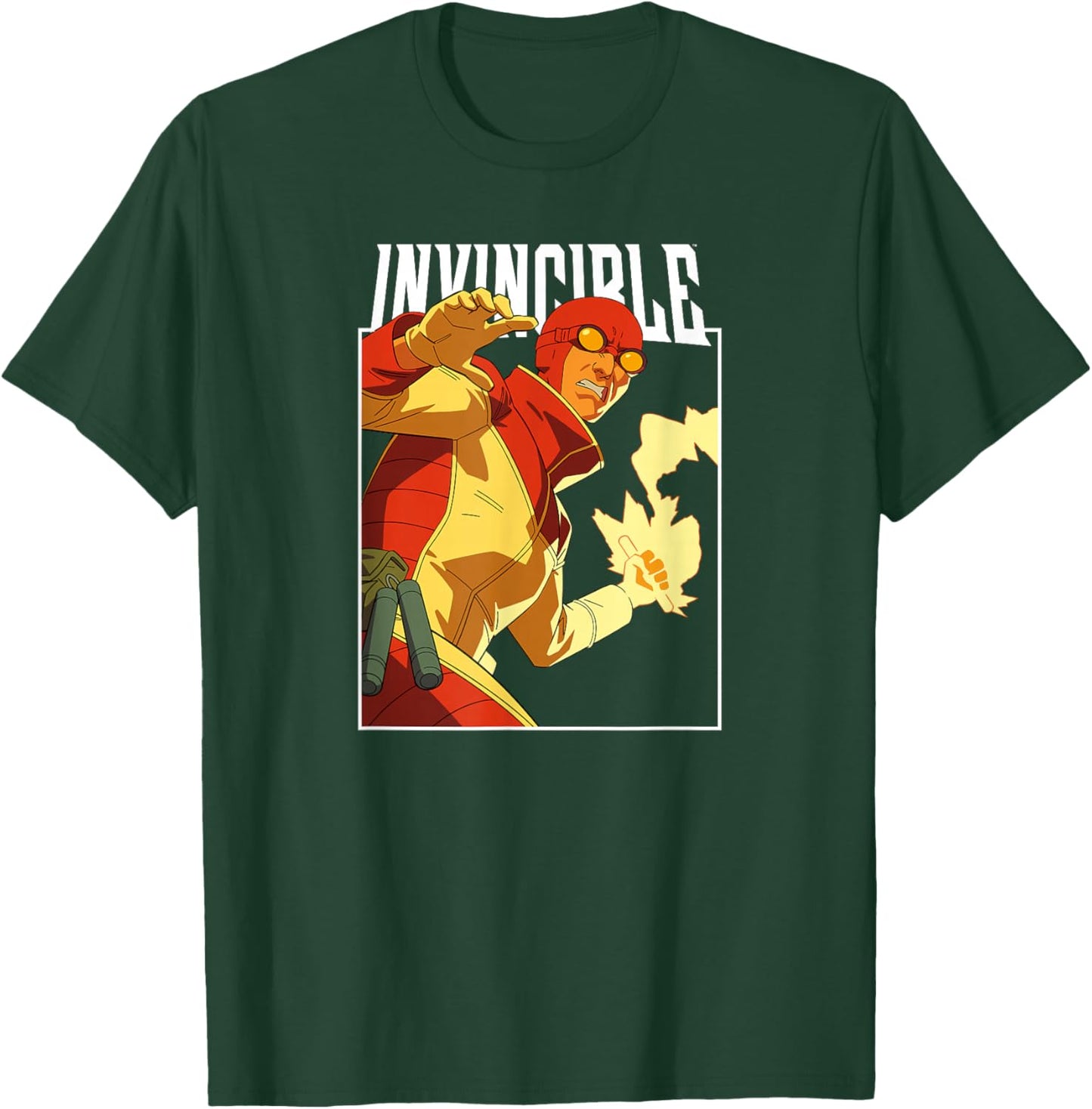 Invincible - Rex Splode Character Logo T-Shirt - T-Shirt | Forest
