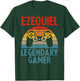 EZEQUIEL Gift Name Personalized Funny Gaming Geek Birthday T-Shirt - T-Shirt | Forest
