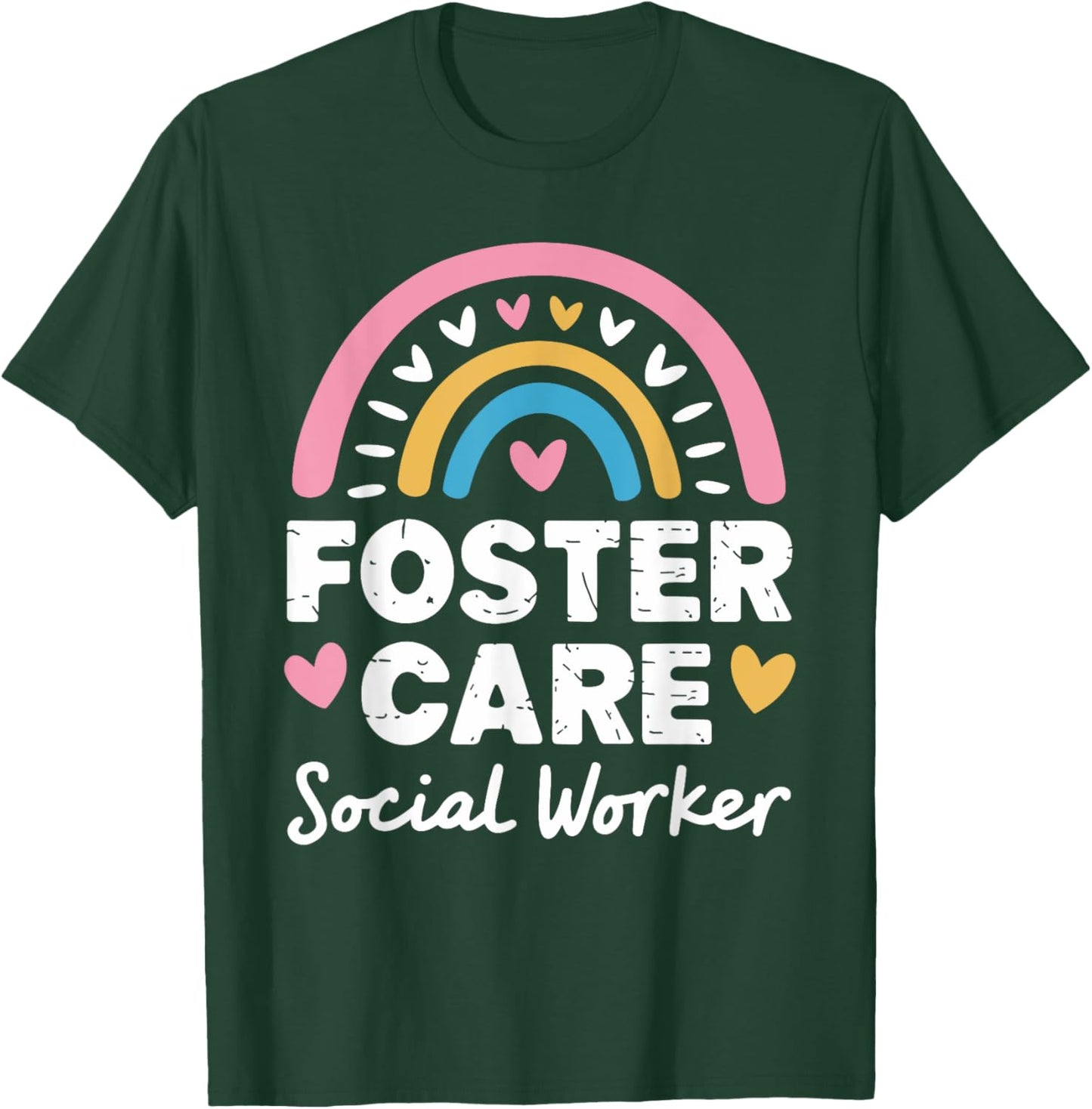 Foster Care Social Worker, Adoption Foster Care Foster Adopt T-Shirt - T-Shirt | Forest