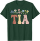 Tia Gifts Women Wildflower Floral Design Tia T-Shirt - T-Shirt | Forest