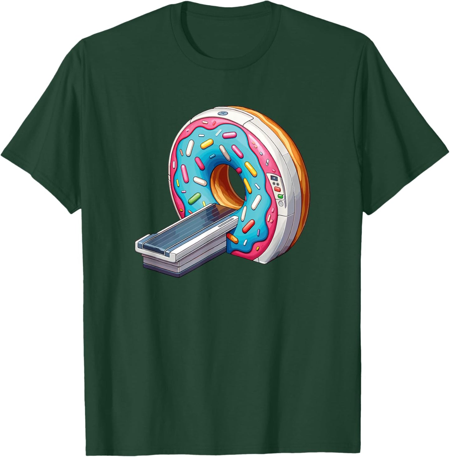 Donut of Truth MRI Scanner for Manip Radio Radiology T-Shirt - T-Shirt | Forest