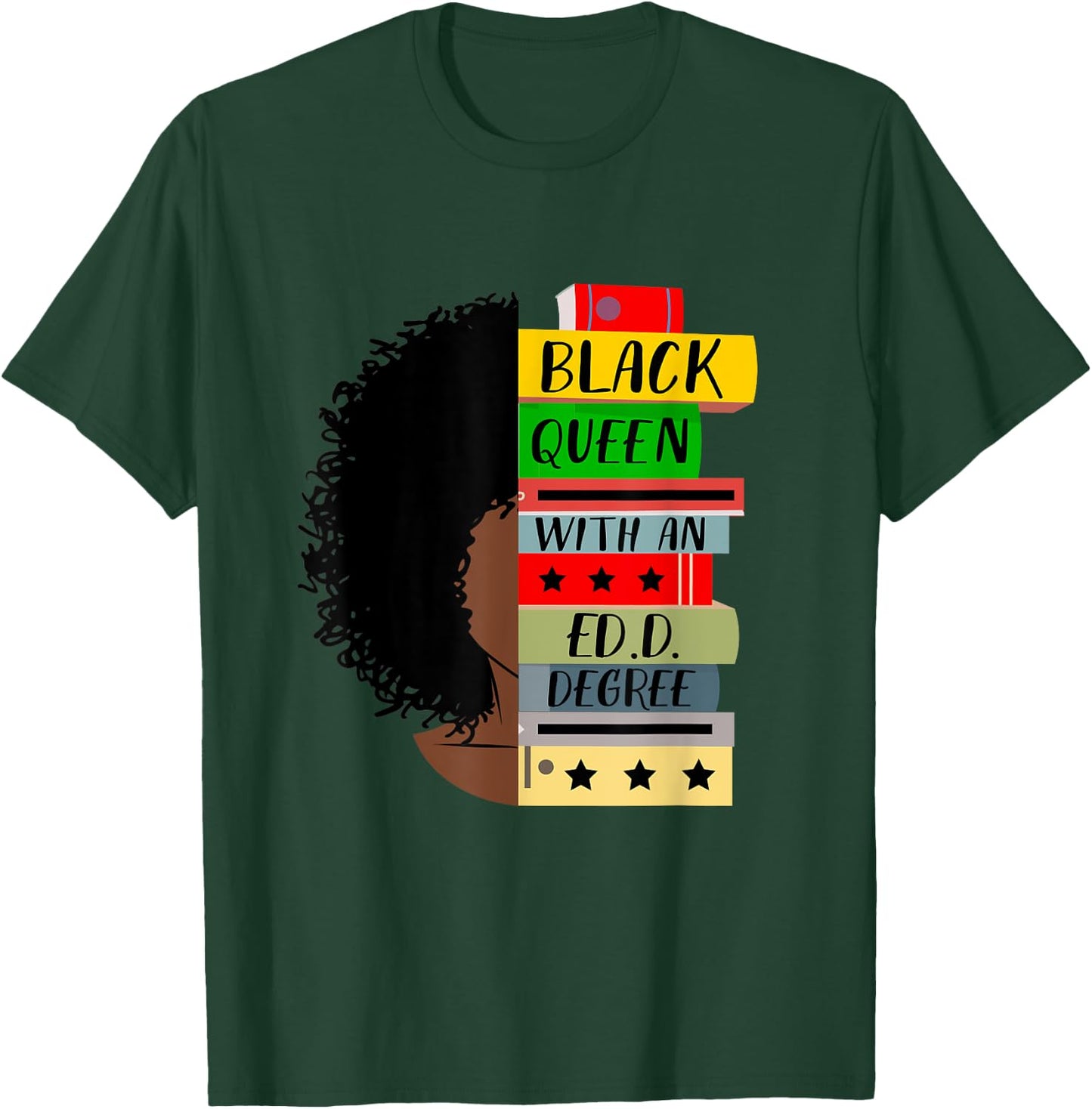EdD Doctor of Education Book Degree Doctorate Graduation T-Shirt - T-Shirt | Forest