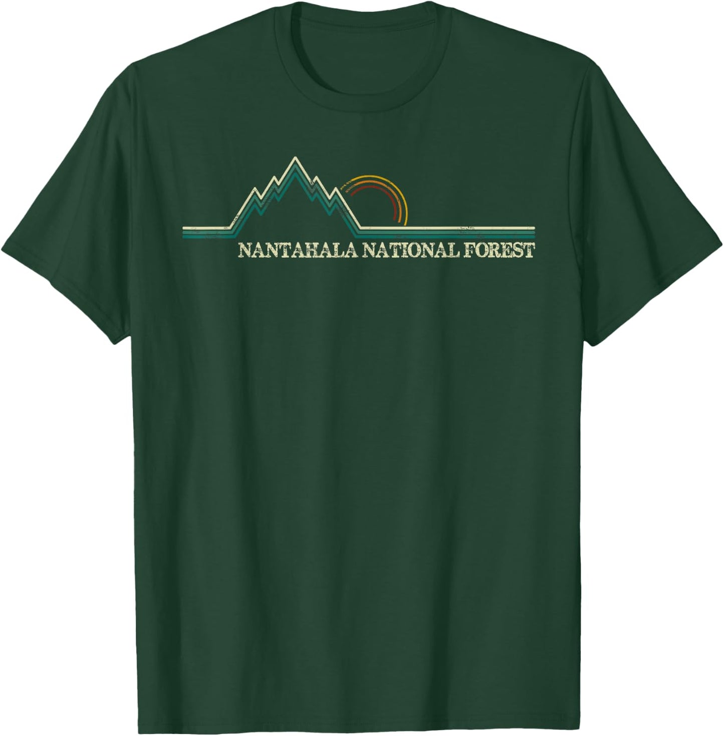 Nantahala National Forest North Carolina Hiking Camping T-Shirt - T-Shirt | Forest