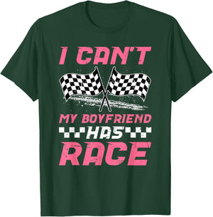 My Boyfriend Has Race Girlfriend Of A Racer Girlfriend T-Shirt - T-Shirt | Forest