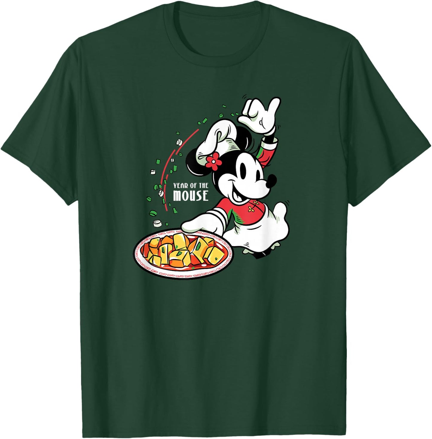 Minnie Mouse - Chinese New Year Mouse Chef T-Shirt - T-Shirt | Forest