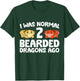 I Was Normal 2 Bearded Dragons Ago Funny Bearded Dragon T-Shirt - T-Shirt | Forest