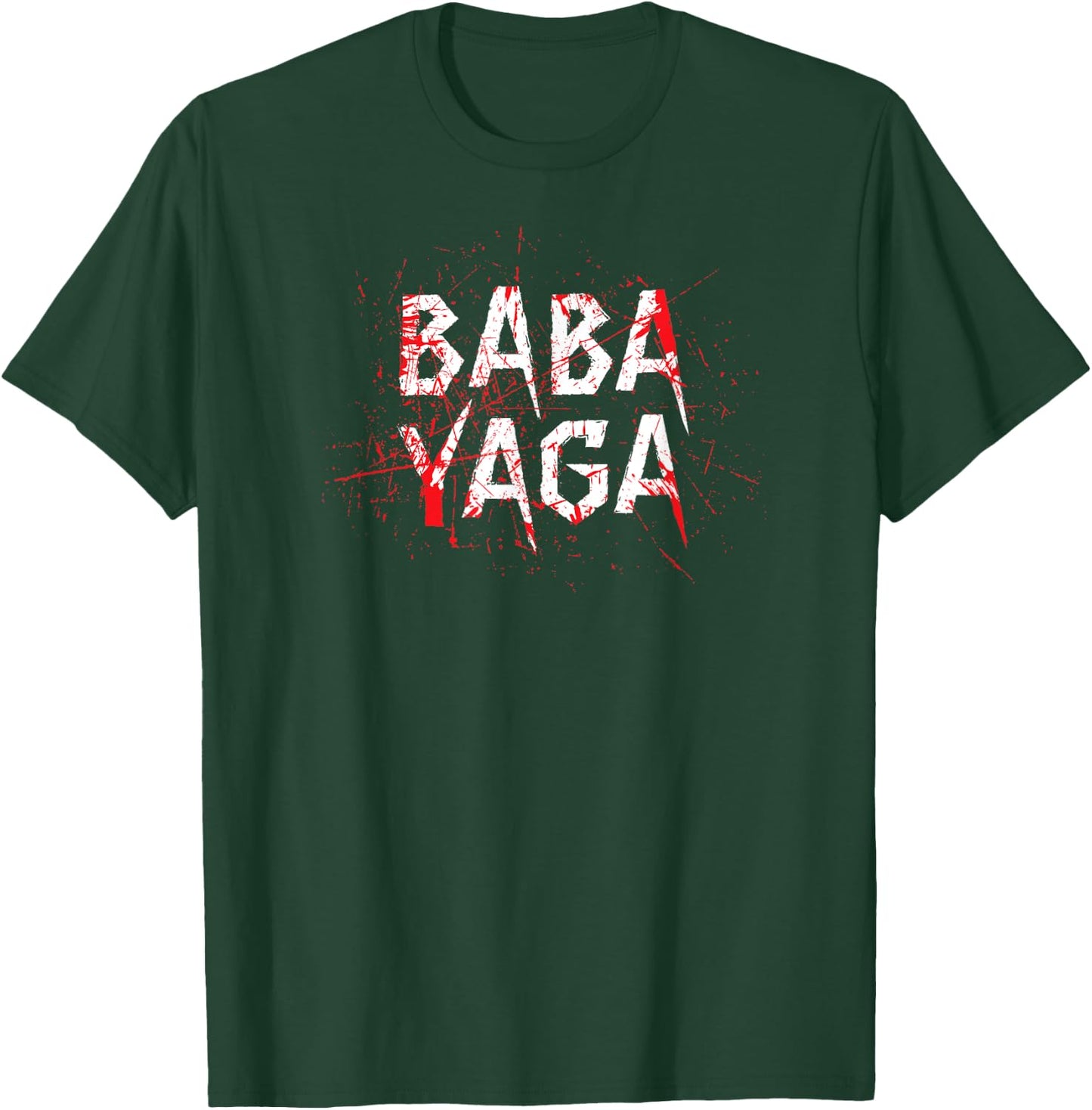 Action film lovers Baba Yaga gear T-Shirt - T-Shirt | Forest