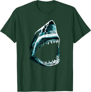Big Scary Shark for Summer Weeks and Shark Lover Women Kids T-Shirt - T-Shirt | Forest