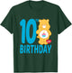Care Bears Birthday Bear Celebrates A 10th Birthday T-Shirt - T-Shirt | Forest