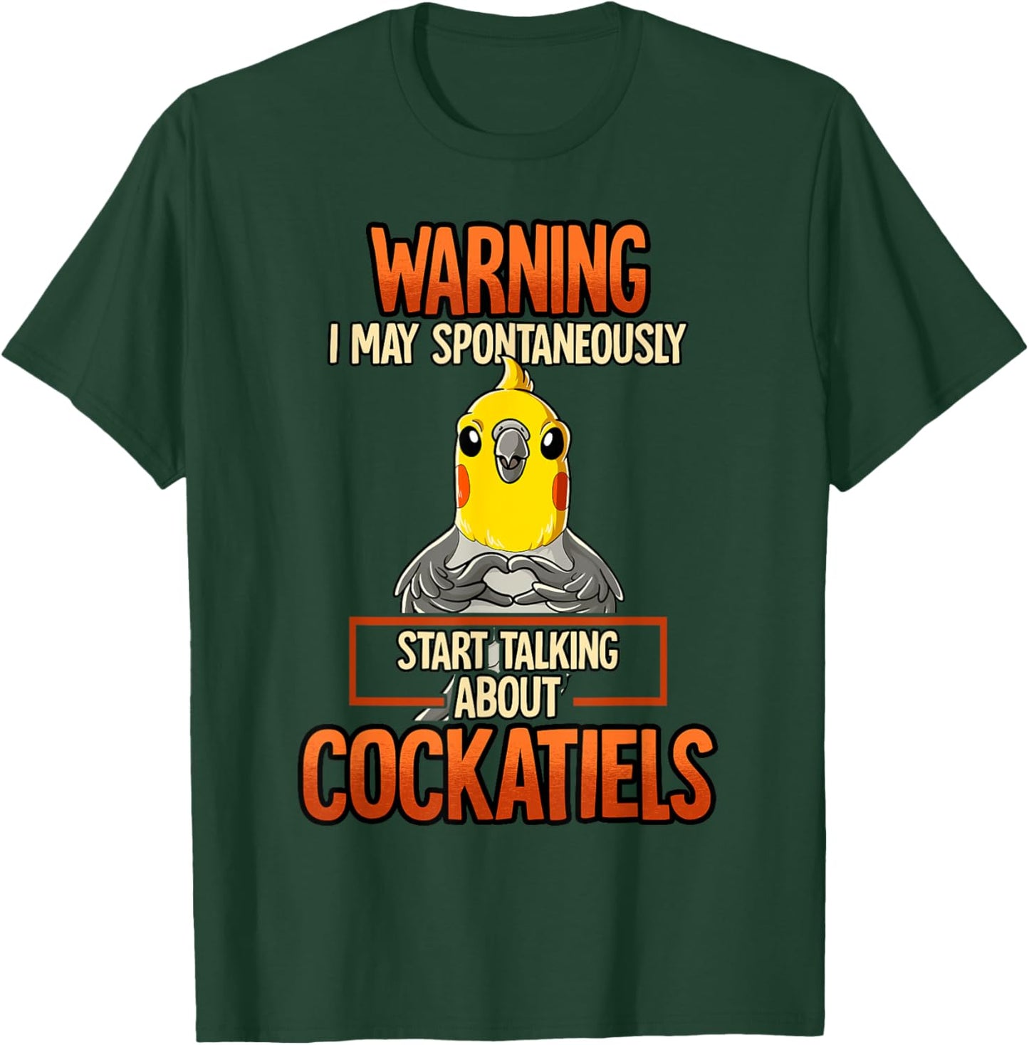 Cockatiel T-Shirt - T-Shirt | Forest