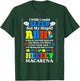 I Wish I Could Sleep But My Stupid Adhd Kicks In & Well T-Shirt - T-Shirt | Forest