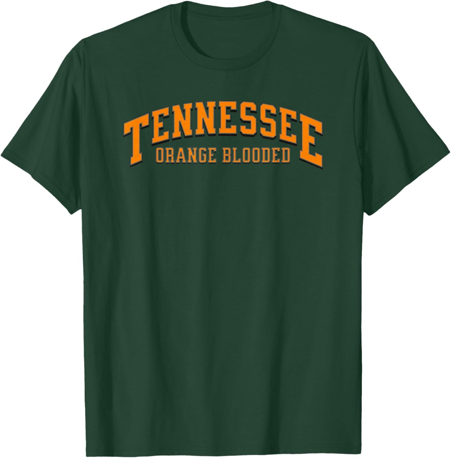 Classic Tennessee Orange Blooded, Tennessee Fan T-Shirt - T-Shirt | Forest