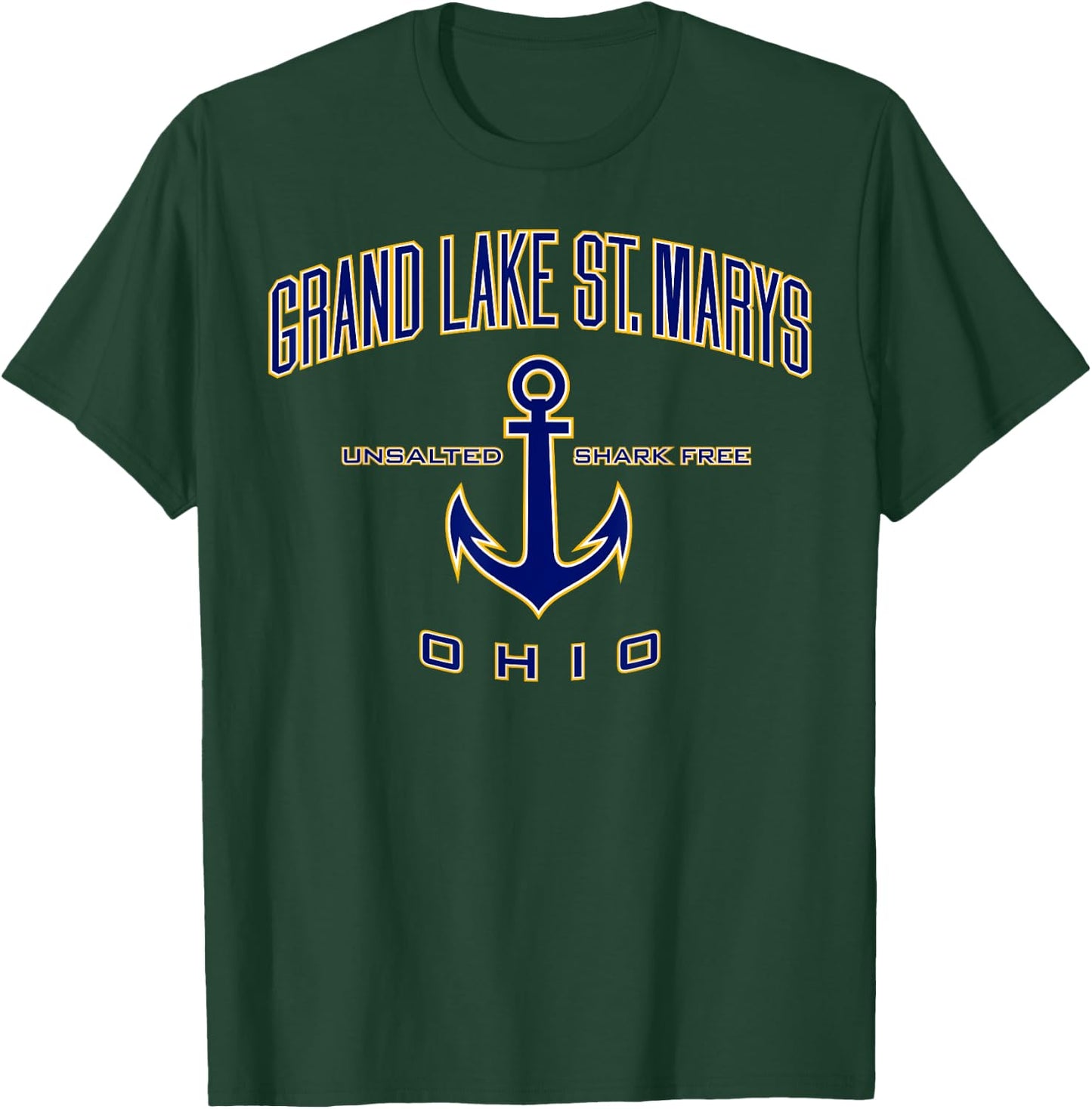 Grand Lake St. Marys Shirt , Men, Girls & Boys T-Shirt - T-Shirt | Forest