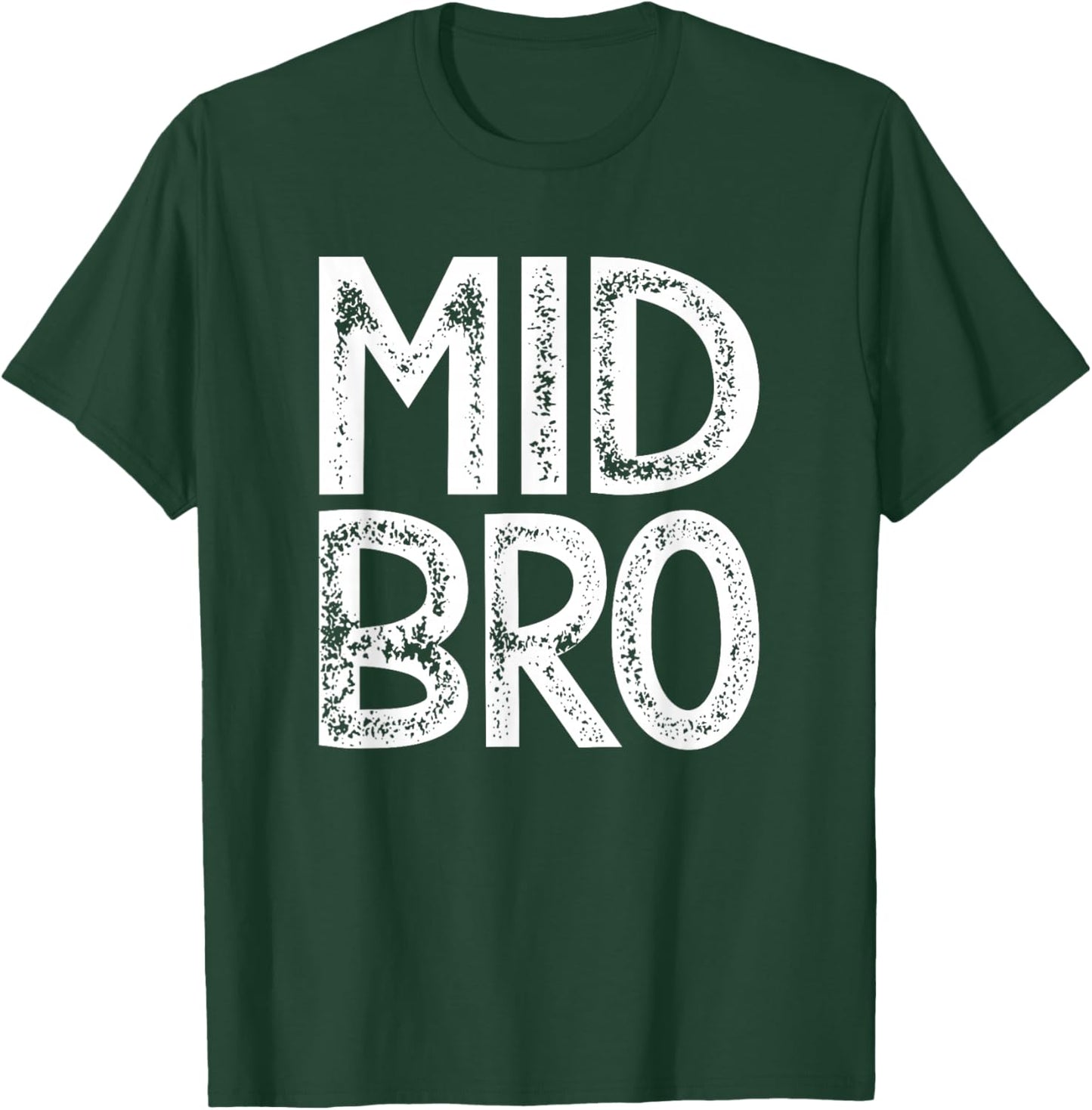 Mittlerer Bruder Geschenk Mid Bro Mittelkind Sandwichkind T-Shirt - T-Shirt | Forest