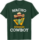 Nacho Average Cowboy Joke Funny Mexican Countryman -Adults Black Small Classic Fit Short Sleeve Cinco De Mayo Cowboy Casual T-Shirt - T-Shirt | Forest