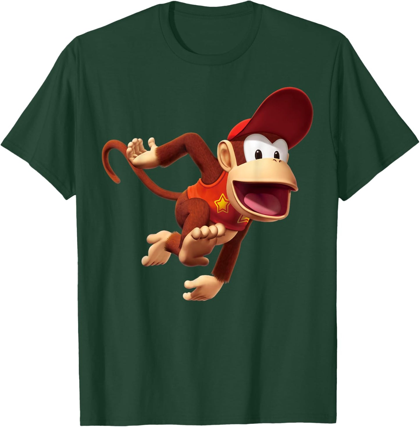 Donkey Kong Diddy 3D Poster T-Shirt - T-Shirt | Forest