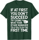 Funny Stage Manager T-Shirt - T-Shirt | Forest