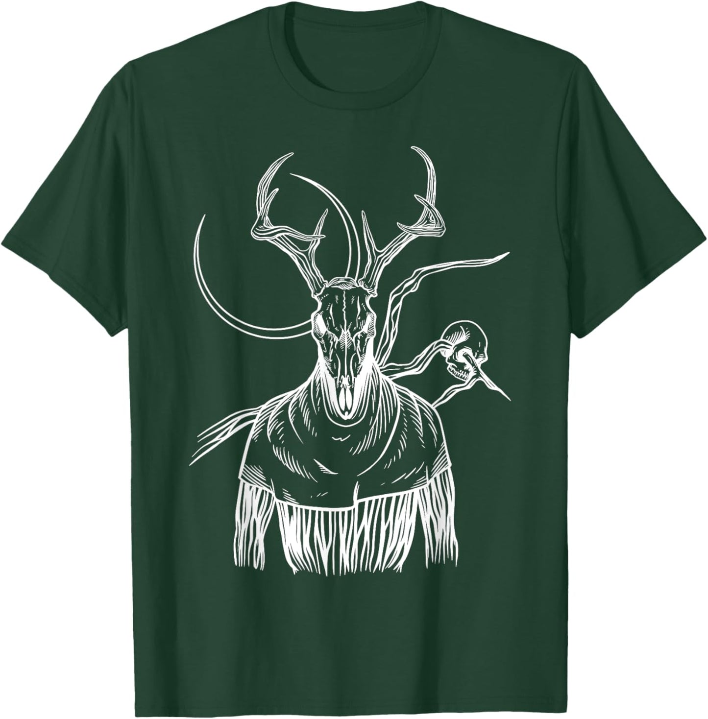Wendigo The Cryptid Cannibal Spirit Of The Horror Forest T-Shirt - T-Shirt | Forest