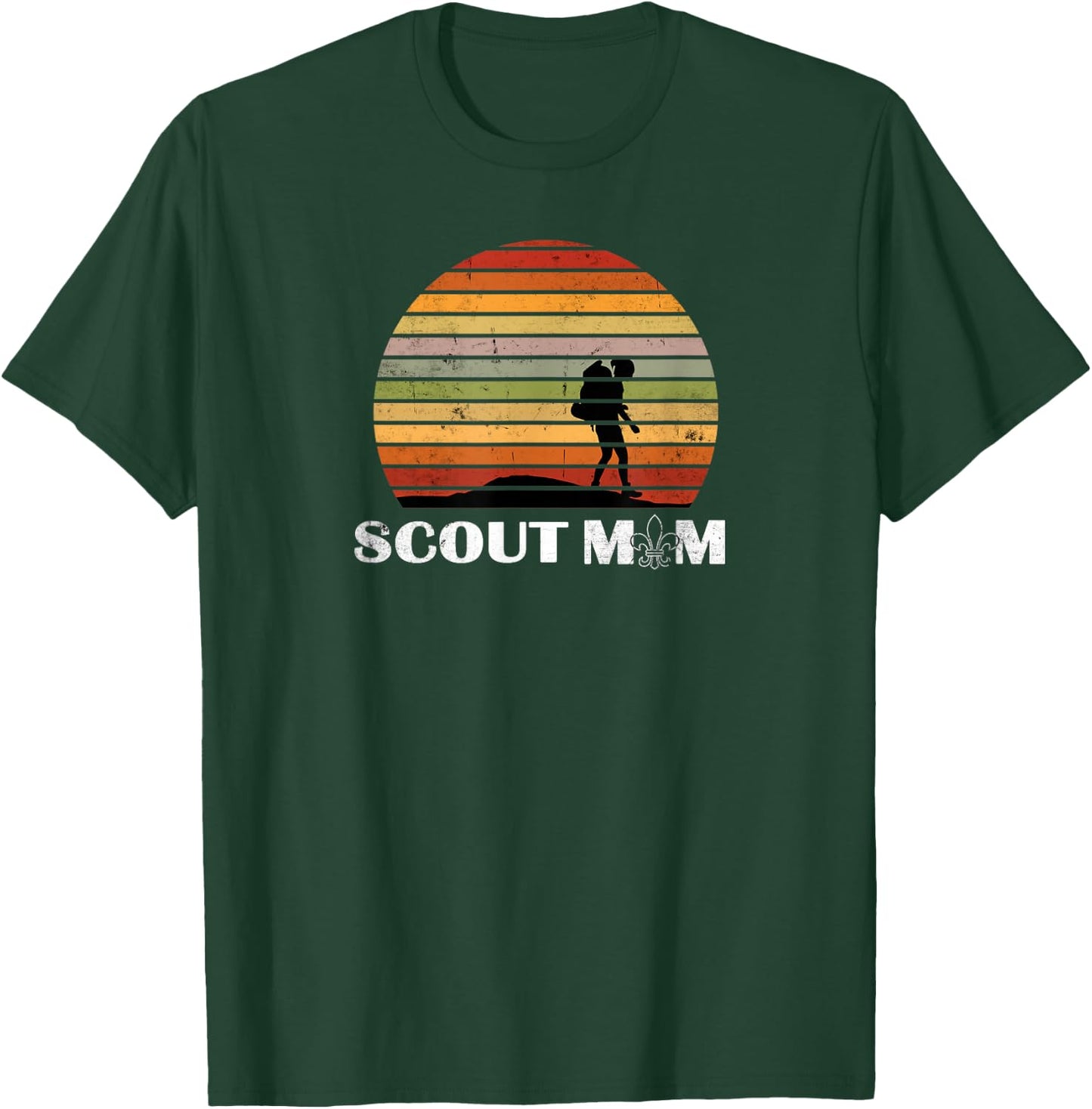 Vintage Scout Leader Scout Mom T-Shirt - T-Shirt | Forest
