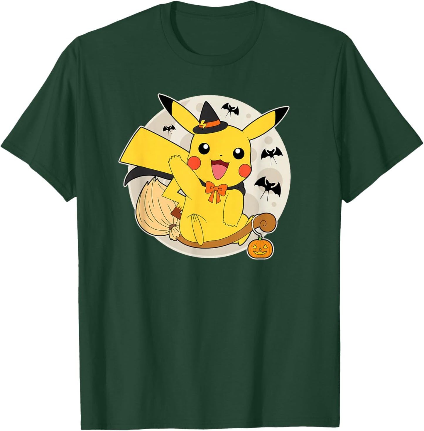 Pokémon - Pikachu Moon Witch T-Shirt - T-Shirt | Forest