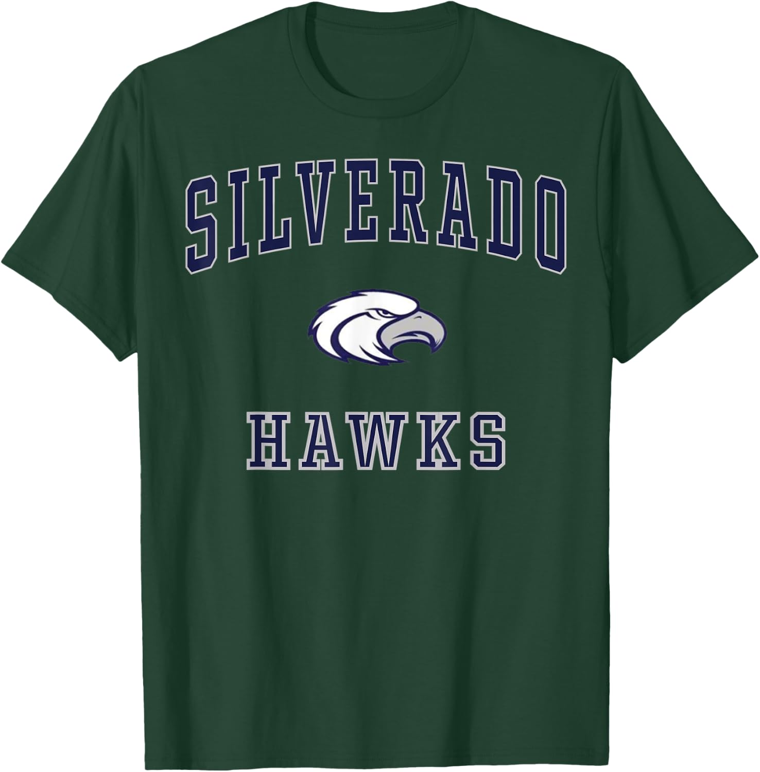 Silverado High School Hawks C1 T-Shirt - T-Shirt | Forest