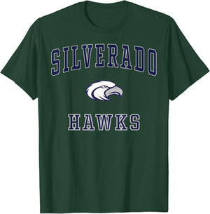 Silverado High School Hawks C1 T-Shirt - T-Shirt | Forest