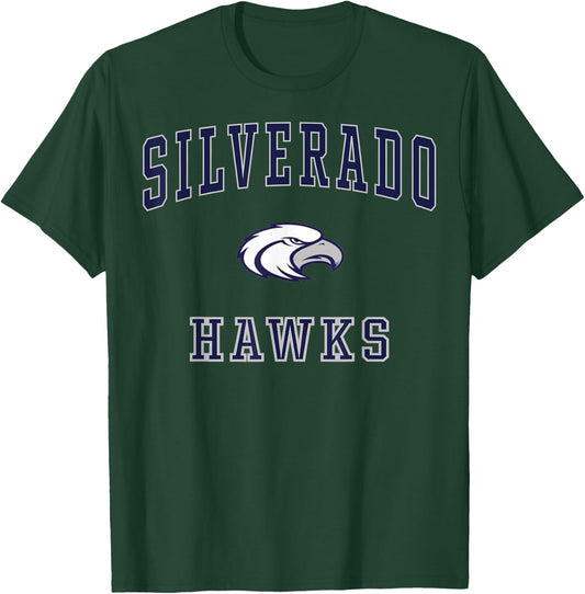 Silverado High School Hawks C1 T-Shirt - T-Shirt | Forest