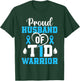 Husband of Type 1 Diabetes Diabetic Awareness Insulin T-Shirt - T-Shirt | Forest