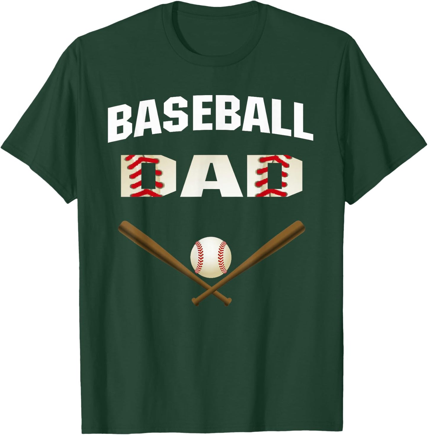 Baseball Dad shirt - Best Gift for fathers T-Shirt - T-Shirt | Forest