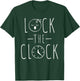 Lock The Clock Daylight Savings Time Men Women Kids Girl Boy T-Shirt - T-Shirt | Forest